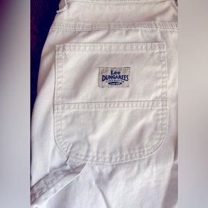 White Les Dungarees; Painters jeans